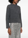 liu jo - Wool sweater with flowers - 1