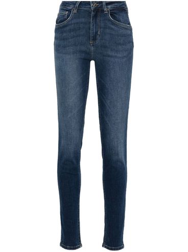 LIU JO - Bottom Up skinny jeans with embroidery