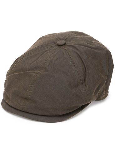 BARBOUR - Cappello bakerboy in cotone