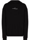 Cotton sweatshirt with logo.