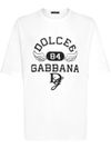 T-shirt in cotone con stampa logo