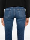 Jeans in cotone con ricami