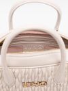 Borsa tote Bowling media beige