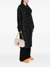 LaPuffy beige fur shoulder bag