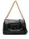 LaPuffy medium black shoulder bag