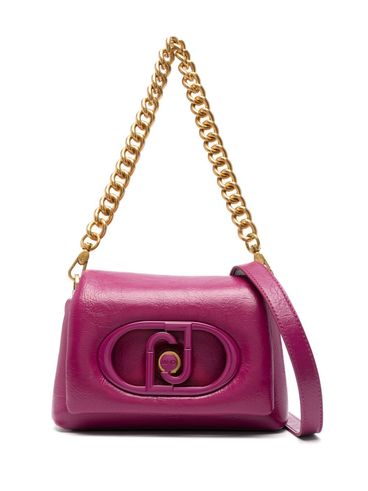 Borsa a spalla LaPuffy piccola fucsia