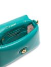 Small light blue LaPuffy shoulder bag