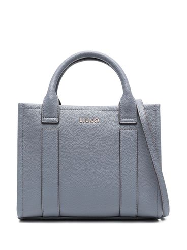 LIU JO - Small light blue Ridhi tote bag