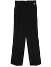 Stretch wide-leg pants