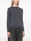 Crewneck wool sweater