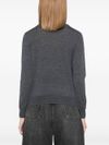 Crewneck wool sweater