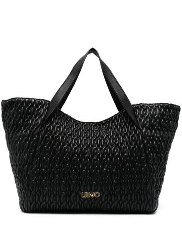 LIU JO - Quilted faux leather handbag