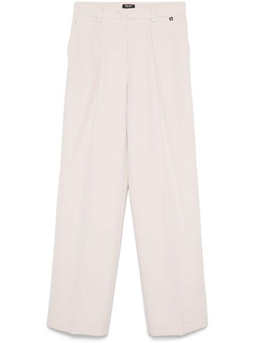 Stretch wide-leg pants