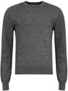 Crewneck wool sweater