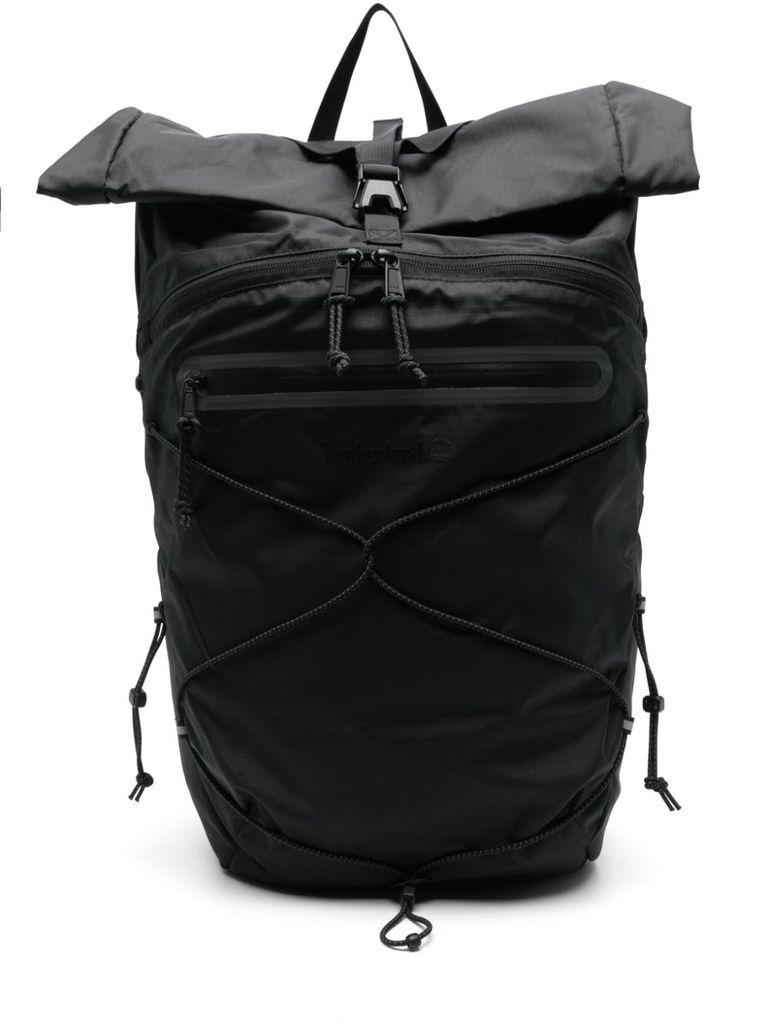 Shop Timberland Hiking Backpack With Laces In Black