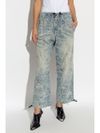 Jeans D-Martial FSF in cotone con elastico