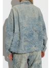 Giacca D-Krap in cotone effetto denim