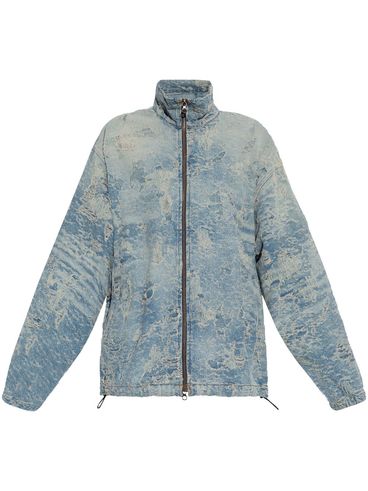 D-Krap cotton denim-effect jacket