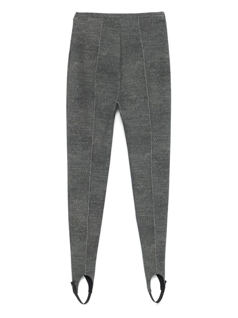 Shop Philosophy Di Lorenzo Serafini High-waisted Leggings In Grey