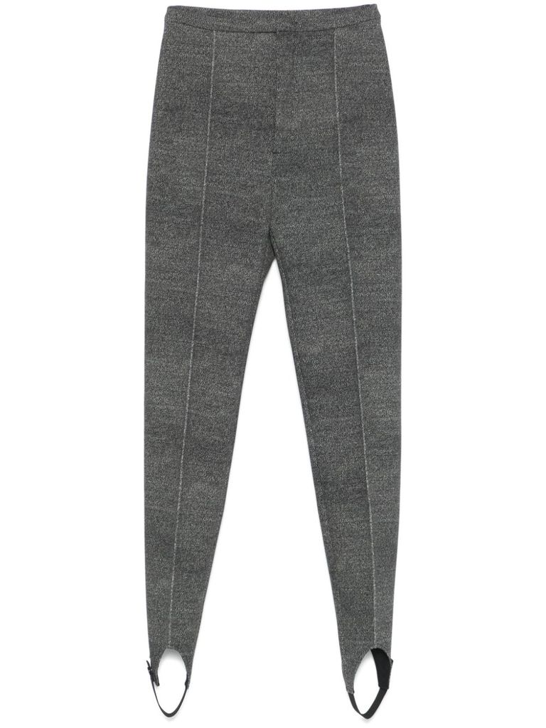 Shop Philosophy Di Lorenzo Serafini High-waisted Leggings In Grey