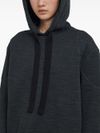 Wool hoodie