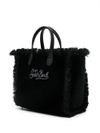 Borsa a mano Vanity mini in pelliccia