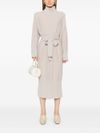 Giunone midi dress in wool and cashmere