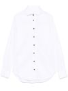 xacus - Camicia Nina in cotone bianco