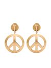 Peace and Love earrings