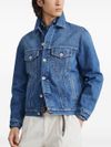 brunello cucinelli - Denim jjacket with pockets - 2