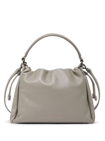 BRUNELLO CUCINELLI - Small Mellow leather bucket bag