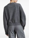 brunello cucinelli - Maglione in cashmere e lana con paillettes - 3