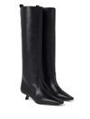 brunello cucinelli - High leather boots with heels - 3