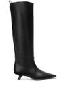 brunello cucinelli - High leather boots with heels