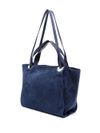 Oliver tote bag in suede