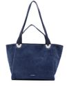 Oliver tote bag in suede