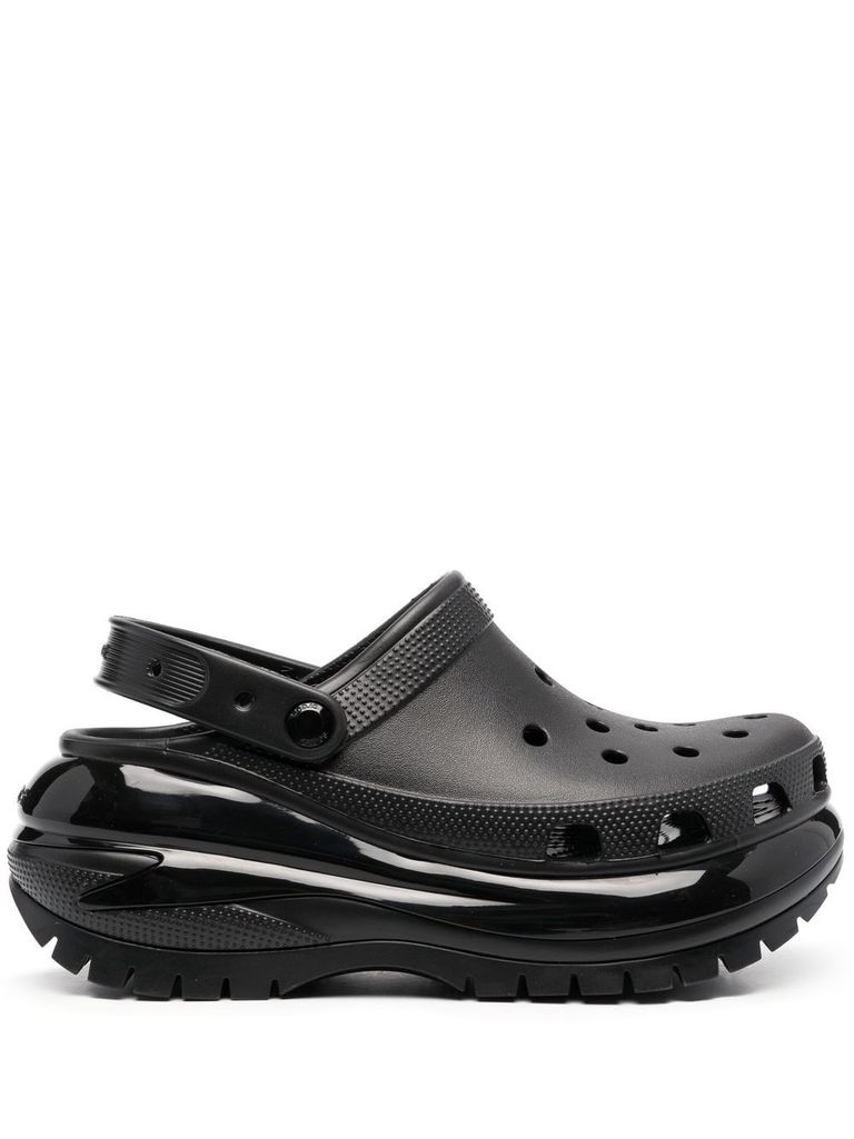 【関税込み】Classic Mega Crush Mules - Crocs - Black - Synth Crocs Classic Mega Crush Clog Black - LIMITED EDITION | eBay