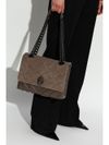 Large Kensington suede shoulder bag