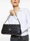 Kensington quilted leather shoulder bag