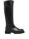 Warth tall leather boots