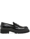 Wick leather loafers