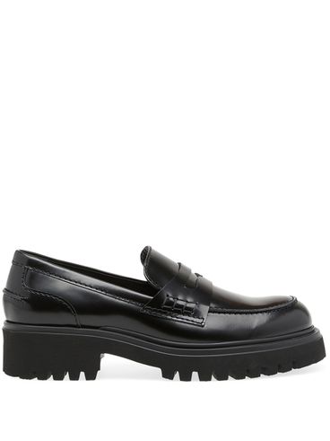 Wick leather loafers