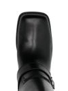 michael kors - Square-toe tall leather boots - 1