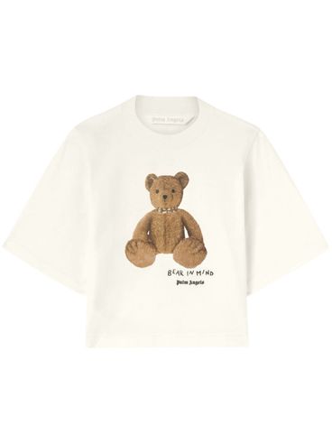 Cotton t-shirt with bear design