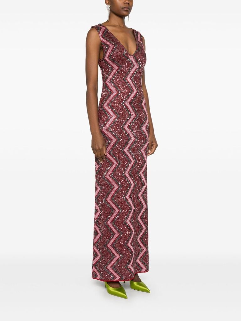 Missoni abito lungo lurex online