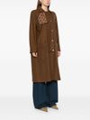 Long wool coat with pockets