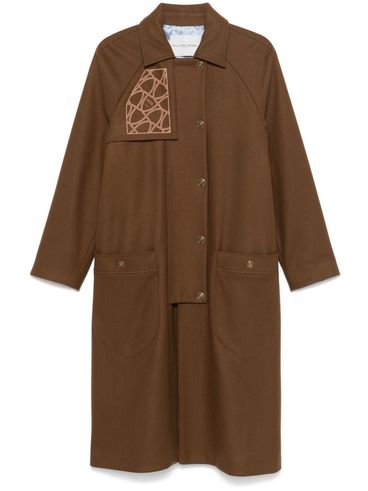 PHILIPPE MODEL - Long wool coat with pockets