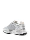 Sneakers Mased 7093 in pelle argento