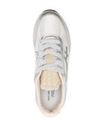 Moerund 6993 sneakers in silver leather