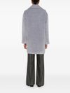 Long Ariane coat in wool